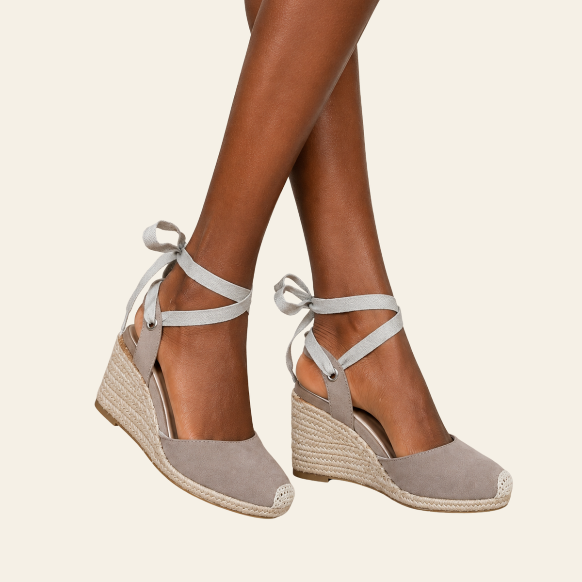 Oasis Society • ALONDRA • Lace Up Espadrille Wedge