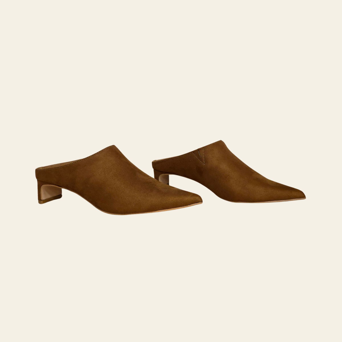 Anne Michelle • BARRIER • Pointed Toe Mule Heel