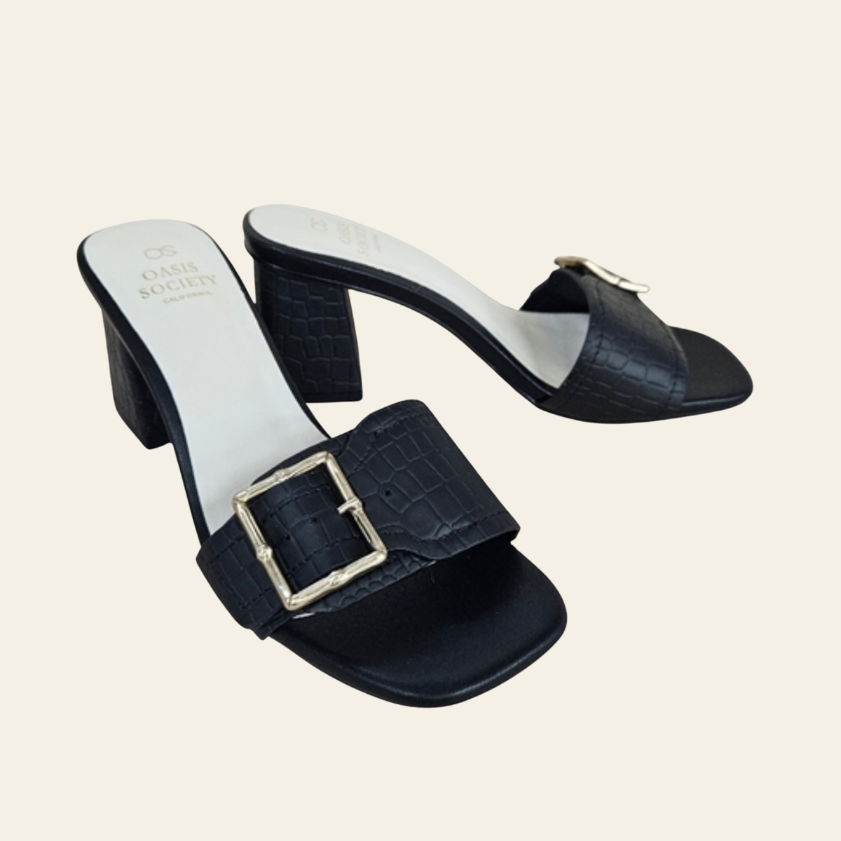 Oasis Society • GLENDALE • Bamboo Buckle Sandal