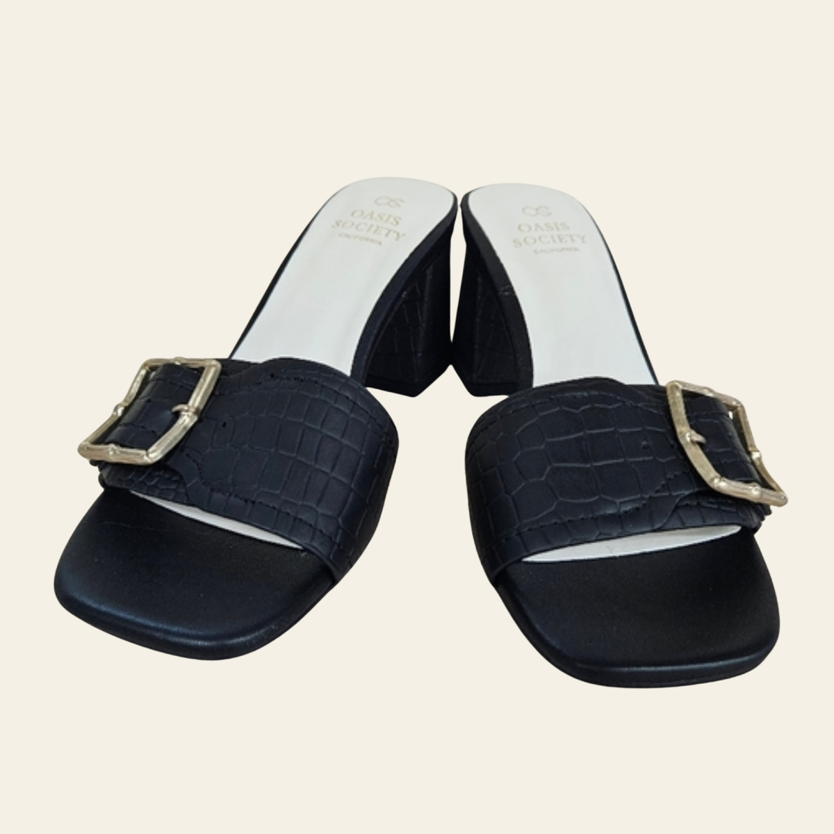 Oasis Society • GLENDALE • Bamboo Buckle Sandal