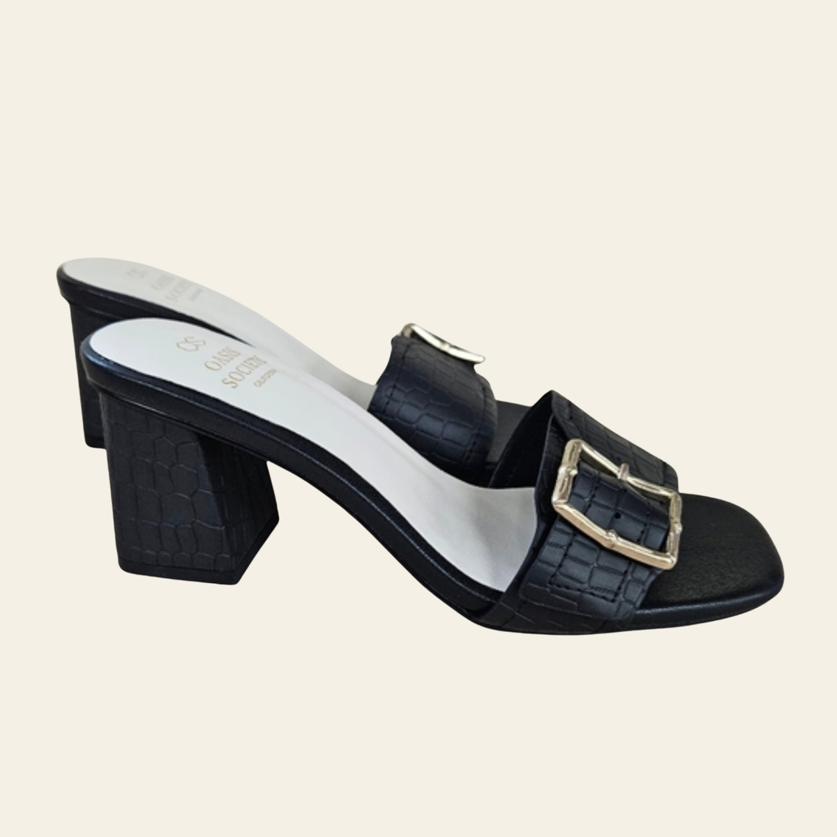 Oasis Society • GLENDALE • Bamboo Buckle Sandal
