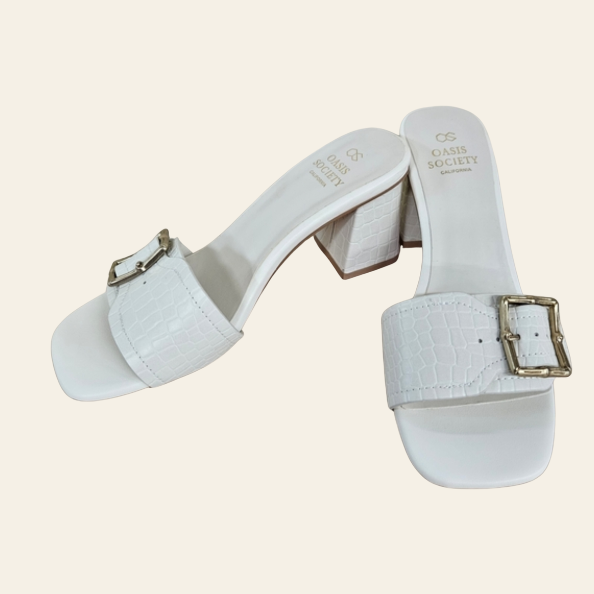 Oasis Society • GLENDALE • Bamboo Buckle Sandal