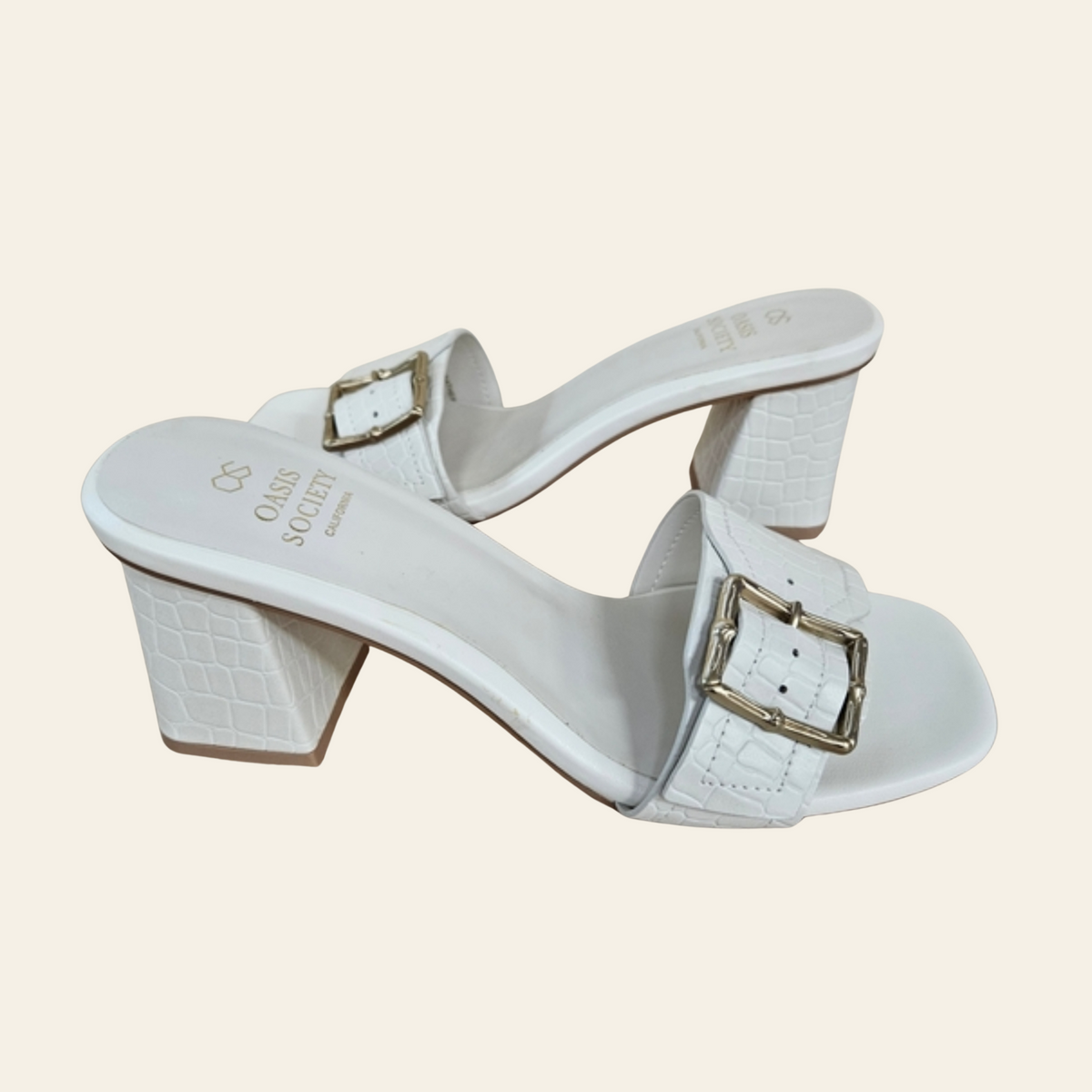 Oasis Society • GLENDALE • Bamboo Buckle Sandal