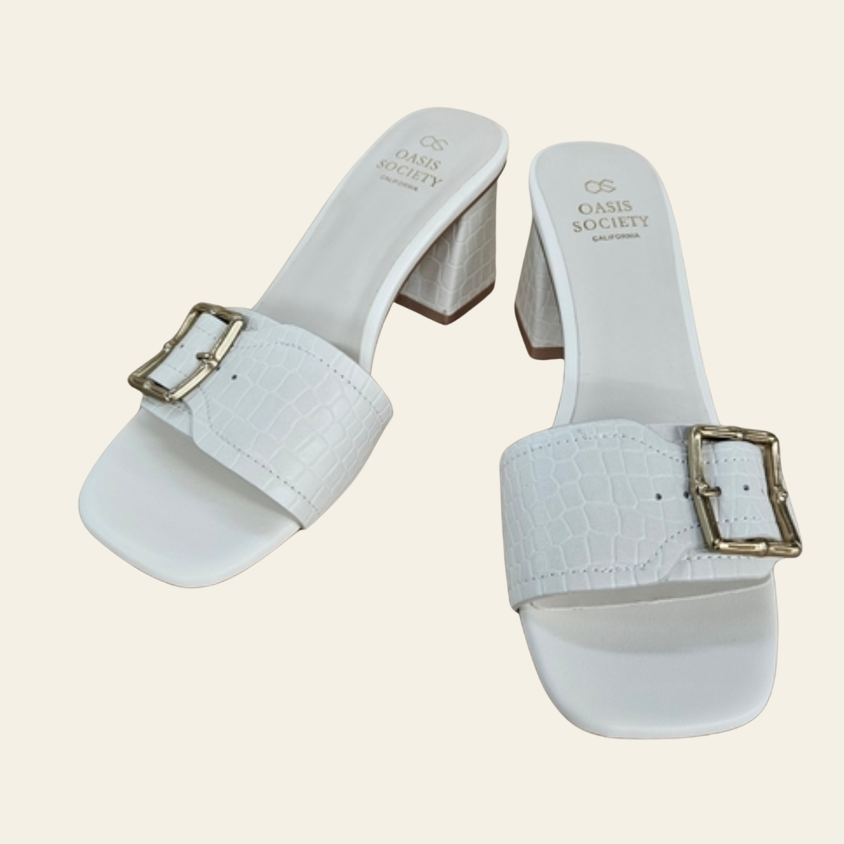 Oasis Society • GLENDALE • Bamboo Buckle Sandal