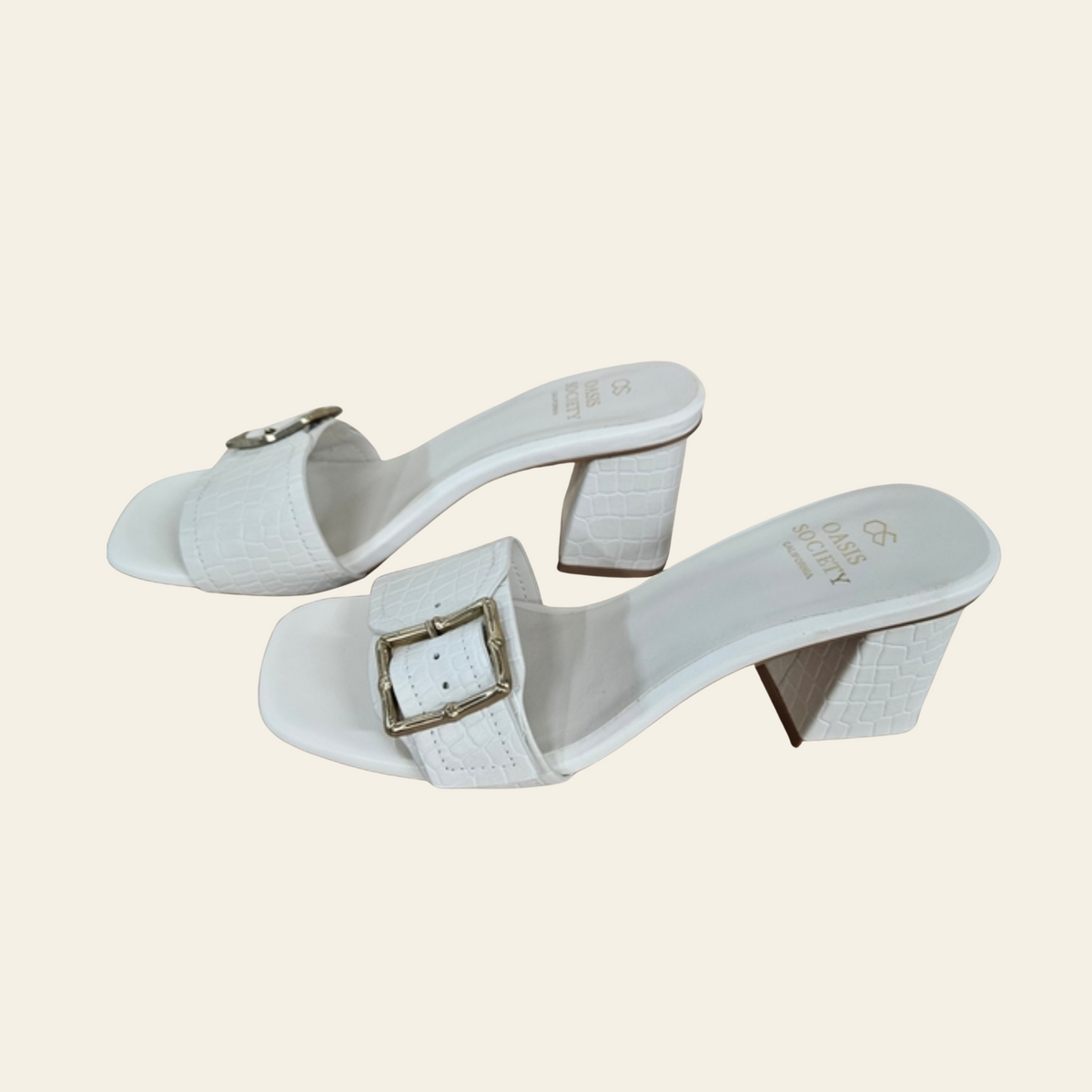 Oasis Society • GLENDALE • Bamboo Buckle Sandal