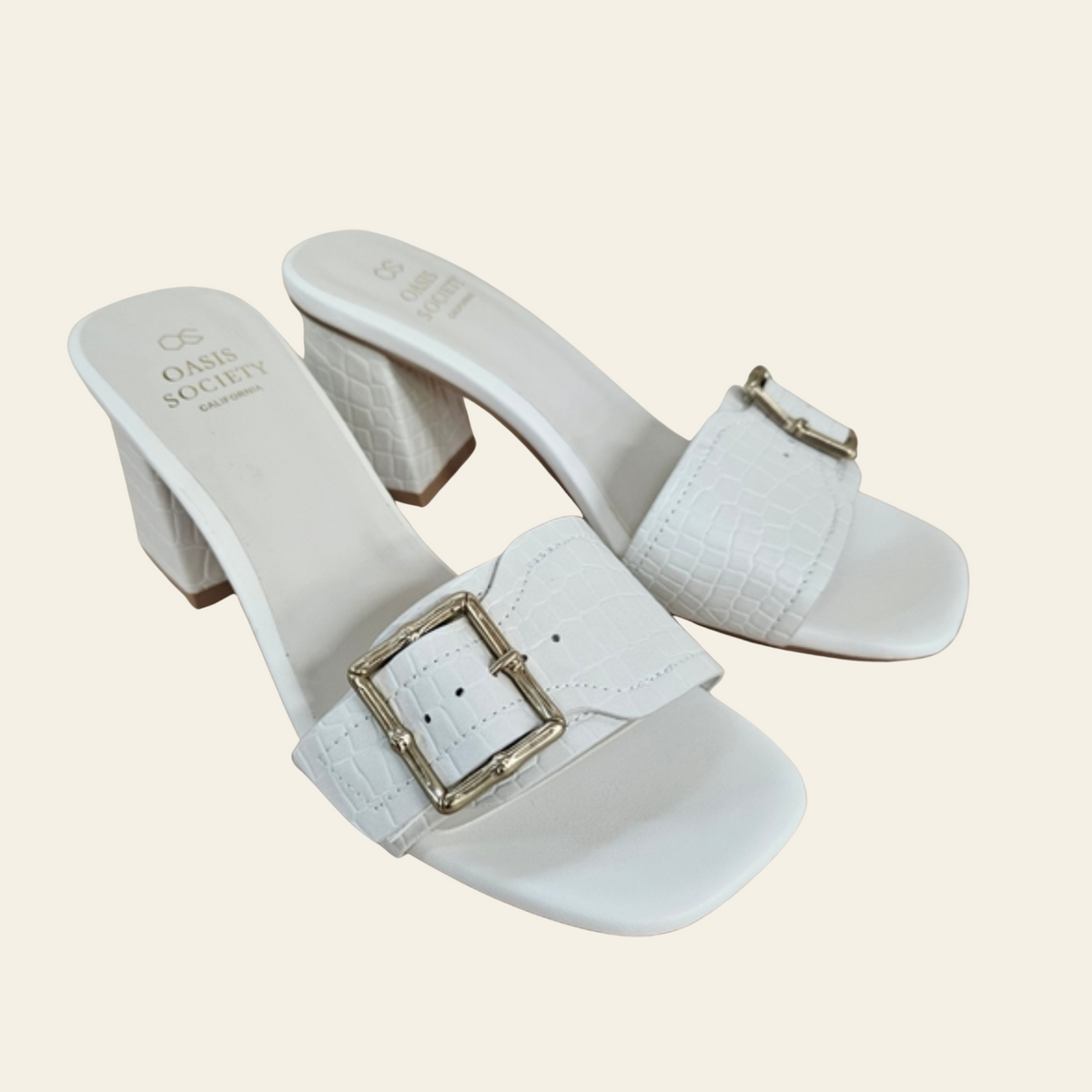 Oasis Society • GLENDALE • Bamboo Buckle Sandal