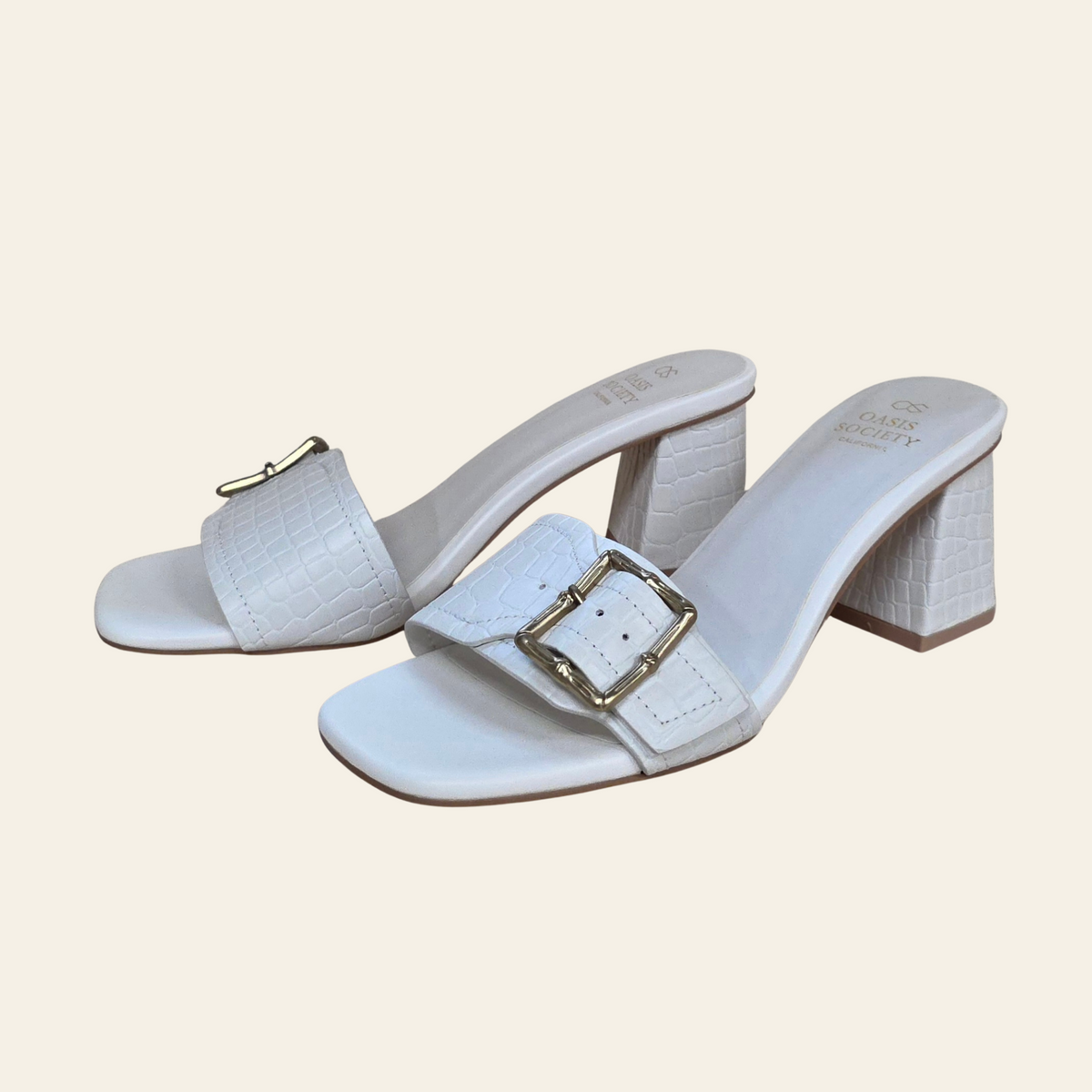 Oasis Society • GLENDALE • Bamboo Buckle Sandal