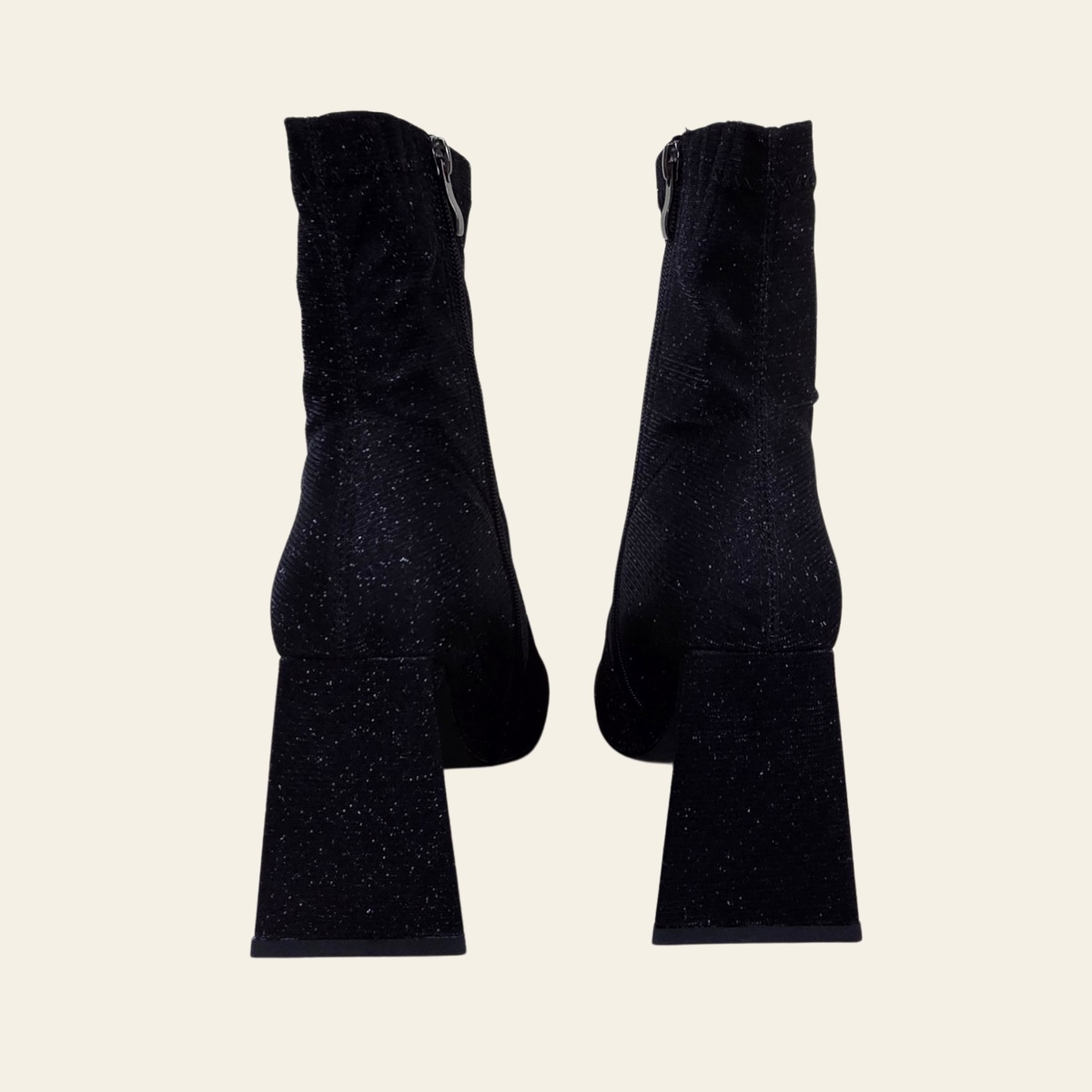 London Rag • HUSTLERS • Shimmer Ankle Boot