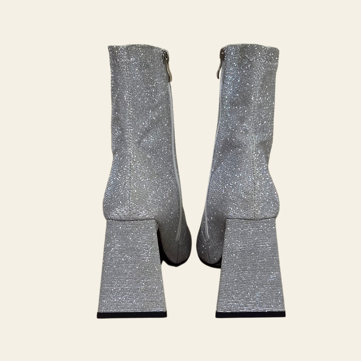 London Rag • HUSTLERS • Shimmer Ankle Boot