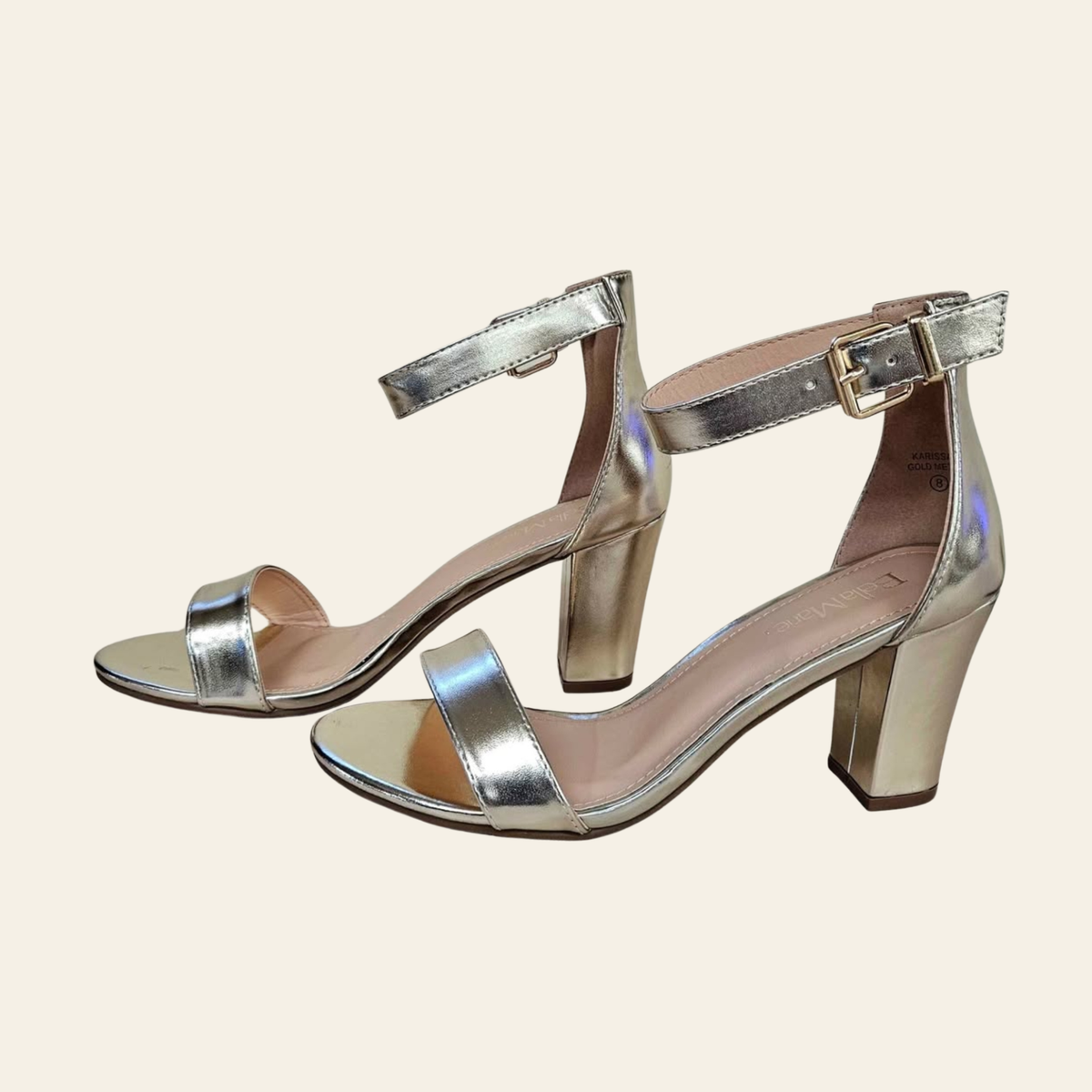 Belle Marie • KARISSA • Ankle Strap Heel Sandal