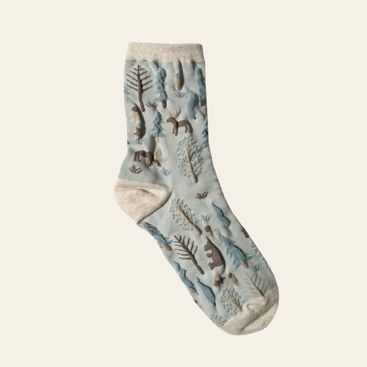 Oulanka Forest Crew Socks