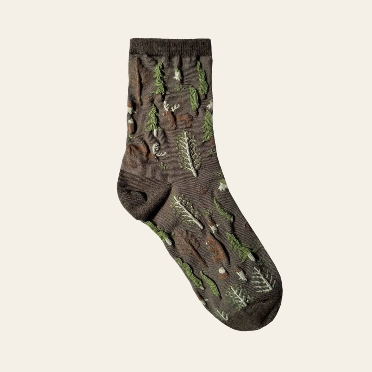 Oulanka Forest Crew Socks