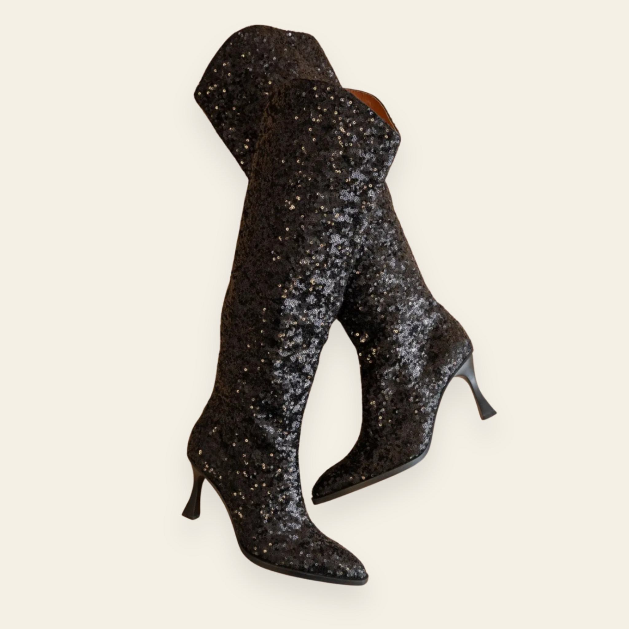 Oasis Society •JEWEL • Knee High Sequin Boot