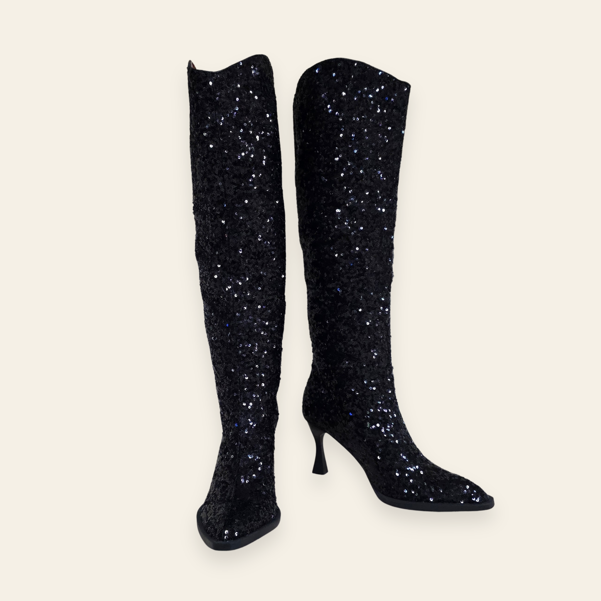 Oasis Society •JEWEL • Knee High Sequin Boot