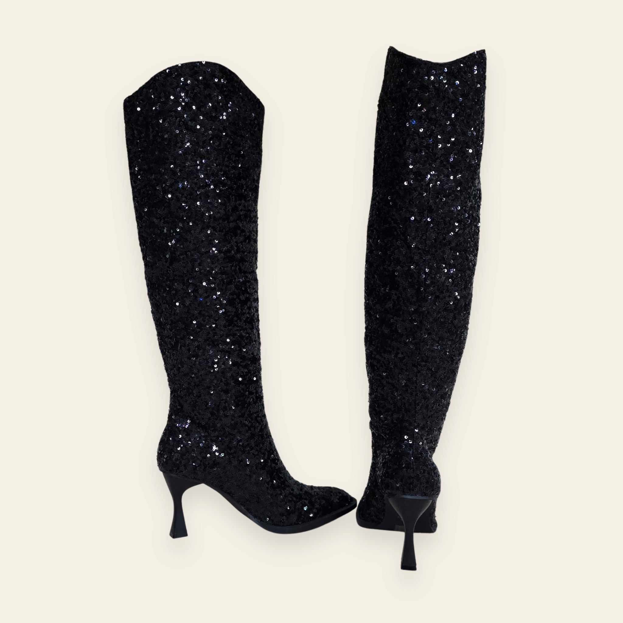 Oasis Society •JEWEL • Knee High Sequin Boot