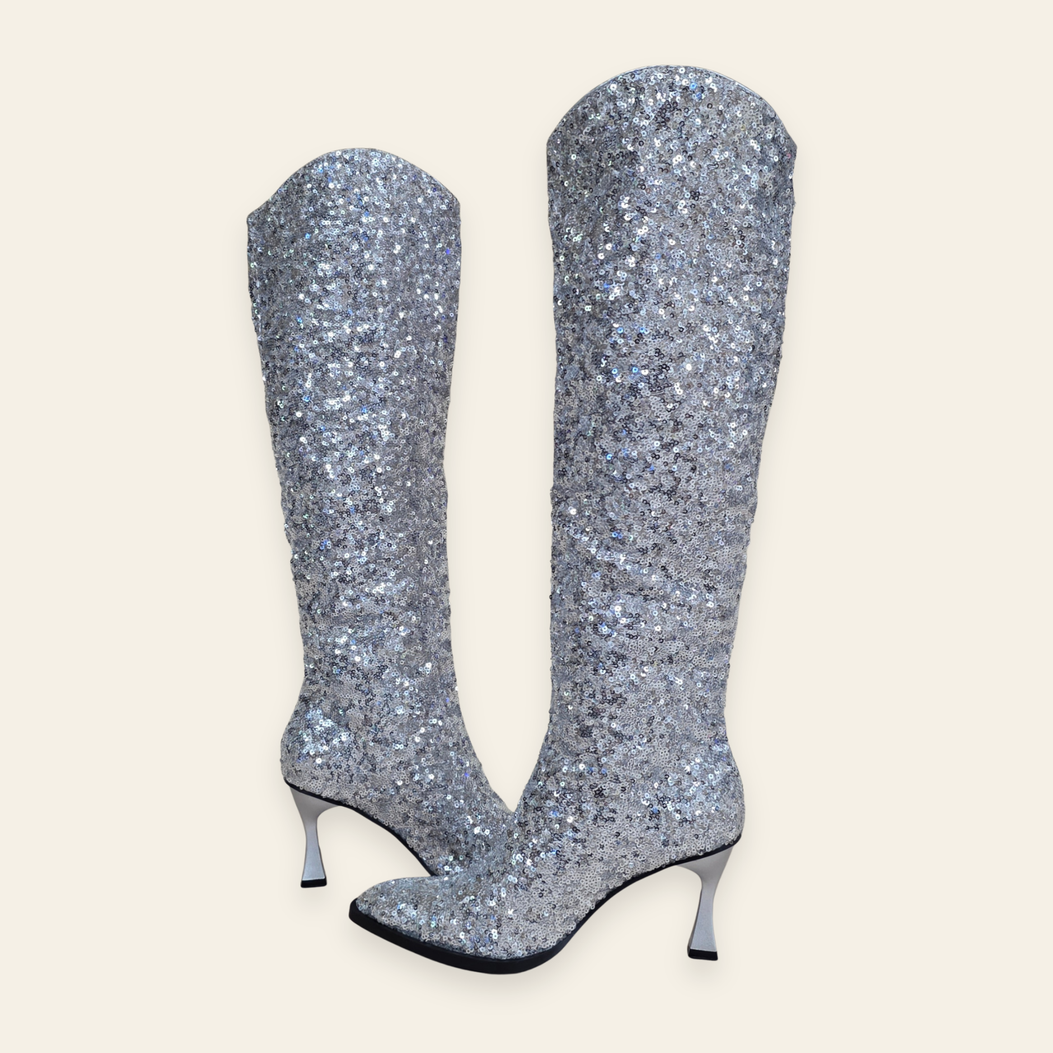 Oasis Society •JEWEL • Knee High Sequin Boot