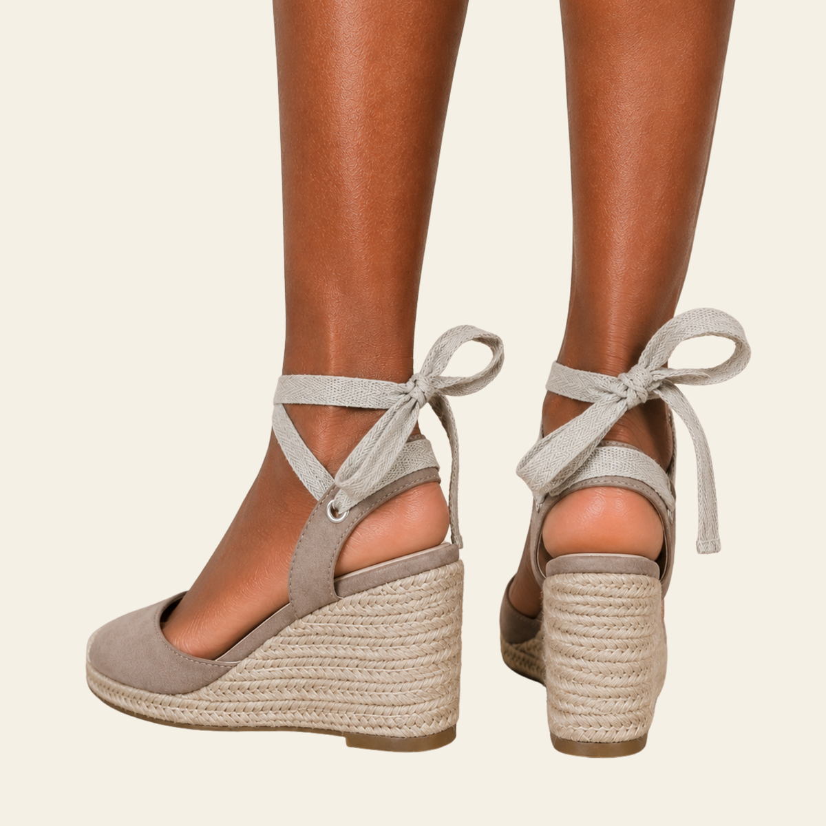 Oasis Society • ALONDRA • Lace Up Espadrille Wedge