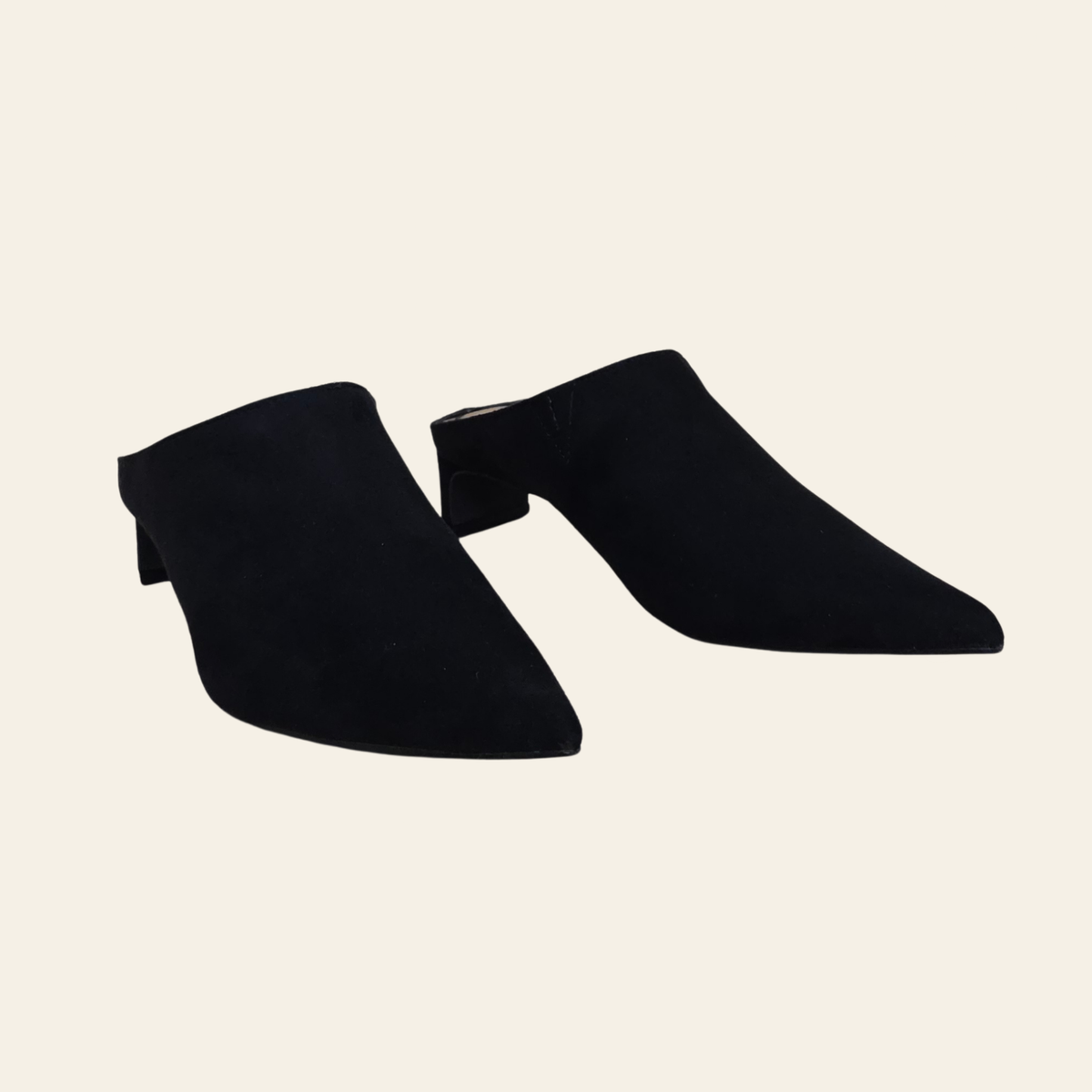 Anne Michelle • BARRIER • Pointed Toe Mule Heel