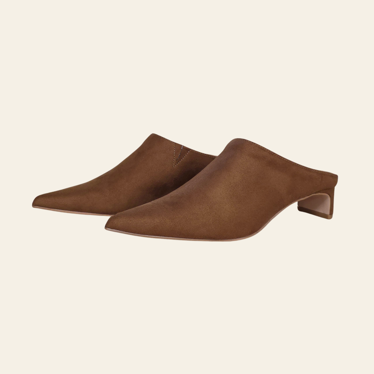 Anne Michelle • BARRIER • Pointed Toe Mule Heel