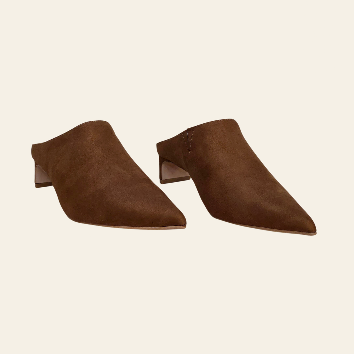 Anne Michelle • BARRIER • Pointed Toe Mule Heel