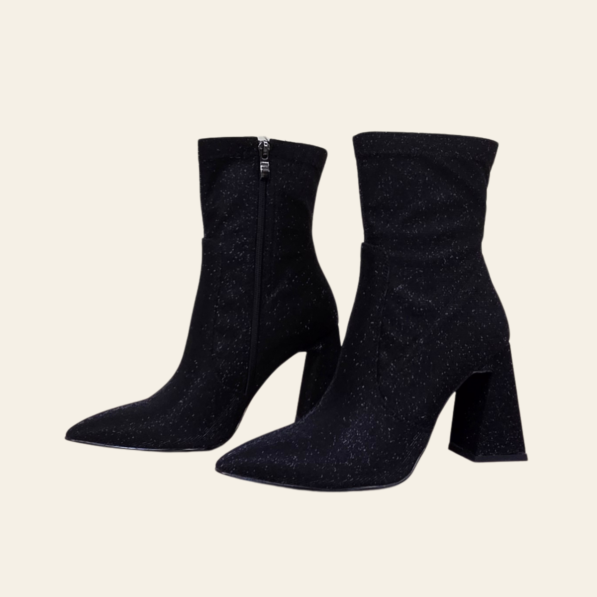 London Rag • HUSTLERS • Shimmer Ankle Boot