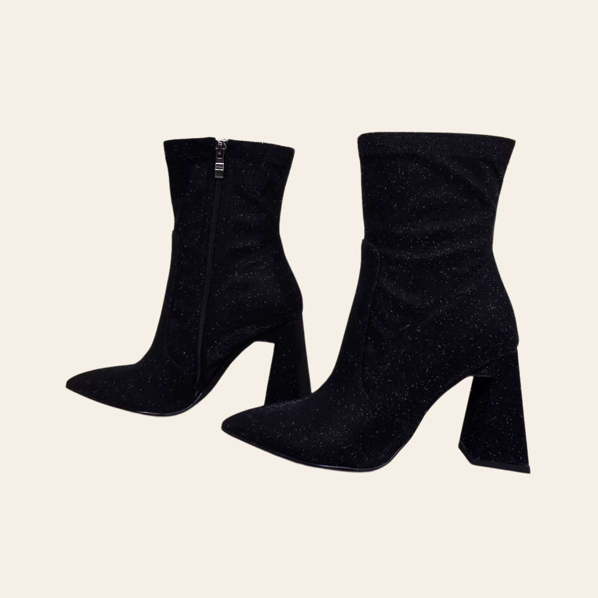 London Rag • HUSTLERS • Shimmer Ankle Boot